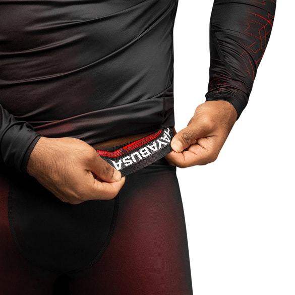 HAYABUSA Geo Compression Pants | Compression with Comfort | Protects against rash - mmafightshop.ae