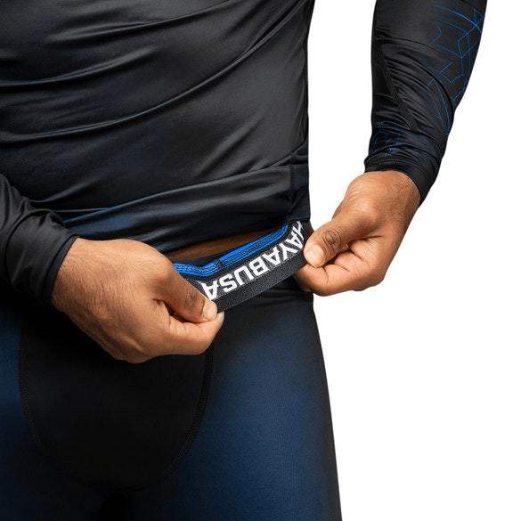 HAYABUSA Geo Compression Pants | Compression with Comfort | Protects against rash - mmafightshop.ae