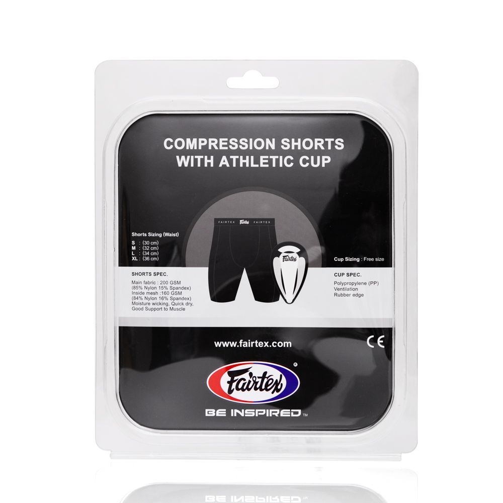 Fairtex Compression Shorts - Groin Cup-GC3 - mmafightshop.ae
