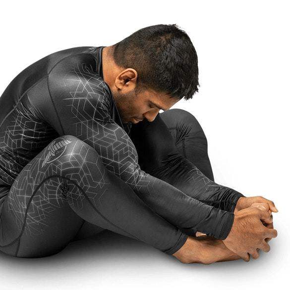 HAYABUSA Geo Compression Pants | Compression with Comfort | Protects against rash - mmafightshop.ae