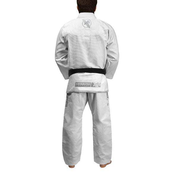 Hayabusa® Lightweight Jiu Jitsu Gi | Lightweight Gi | Many Sizes | Premium Cotton Blend | Gi for Men/ Women for Martial Arts Training and Fight - A0 A1 A2 A3 A4 A5| - mmafightshop.ae