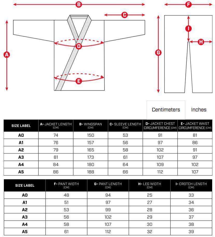 HAYABUSA® Warrior Gold Weave Jiu Jitsu Gi | Lightweight Gi | Many Sizes | Premium Cotton Blend | Gi for Men/ Women for Martial Arts Training and Fight - A0 A1 A2 A3 A4 A5| - mmafightshop.ae