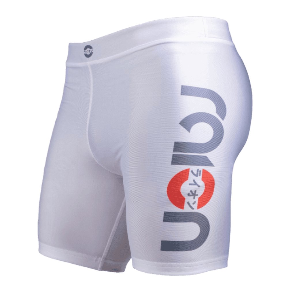 Raion CS Plain Compression Shorts | RG-C097 | Logo Design |Protects Against Rash Formation - mmafightshop.ae