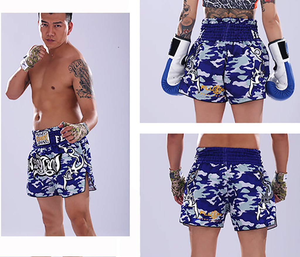 FLUORY® MUAY THAI SHORTS - MTSF09 - mmafightshop.ae