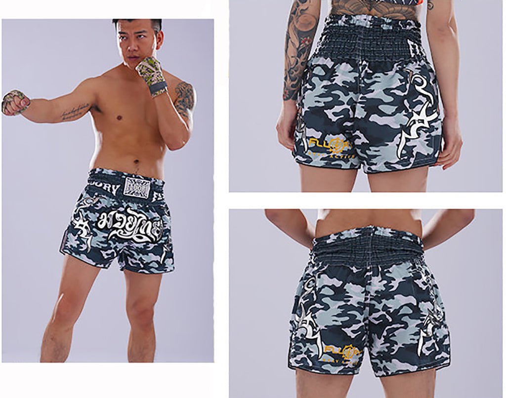 FLUORY® MUAY THAI SHORTS - MTSF09 - mmafightshop.ae