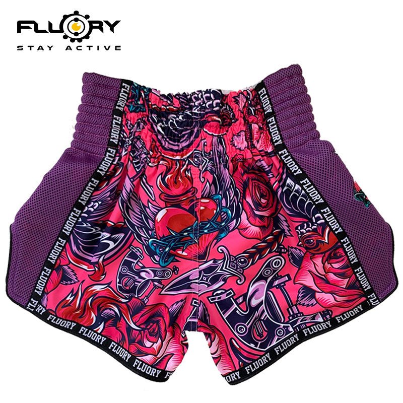 FLUORY MUAY THAI SHORTS - MTSF90 - mmafightshop.ae