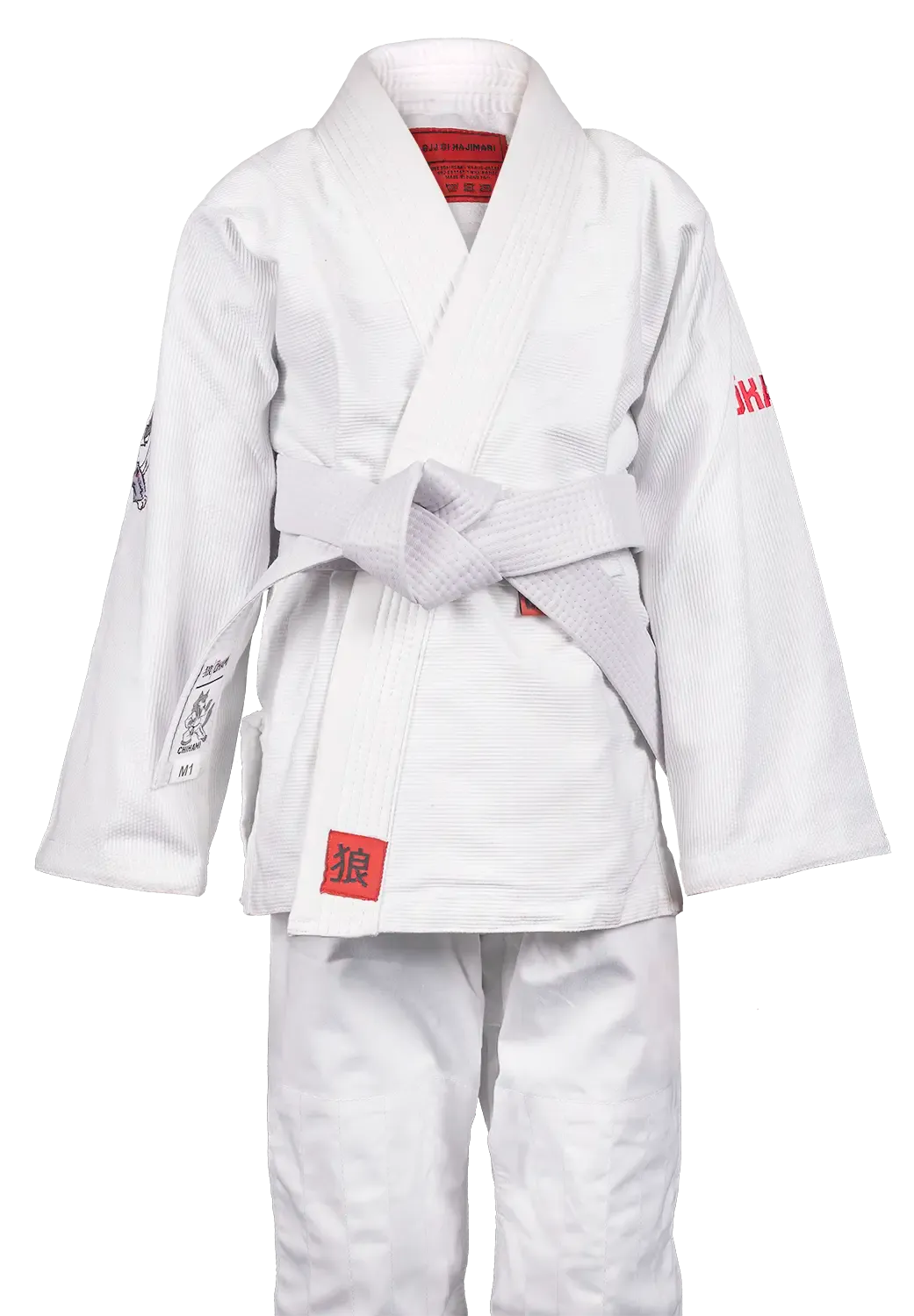 OKAMI Kids BJJ Gi Set Hajimari - White
