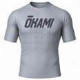 OKAMI Rashguard Logo Grey M