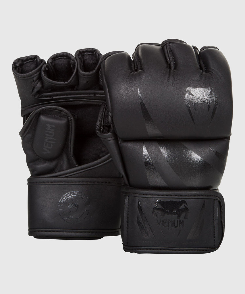 Venum Challenger MMA Gloves - Matte/Black - mmafightshop.ae