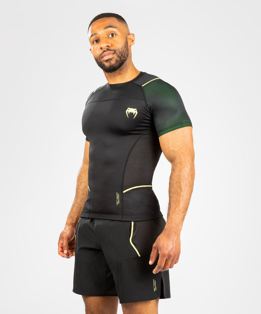 Venum Fusion 2.0 Men’s Rashguard - Short Sleeves - mmafightshop.ae