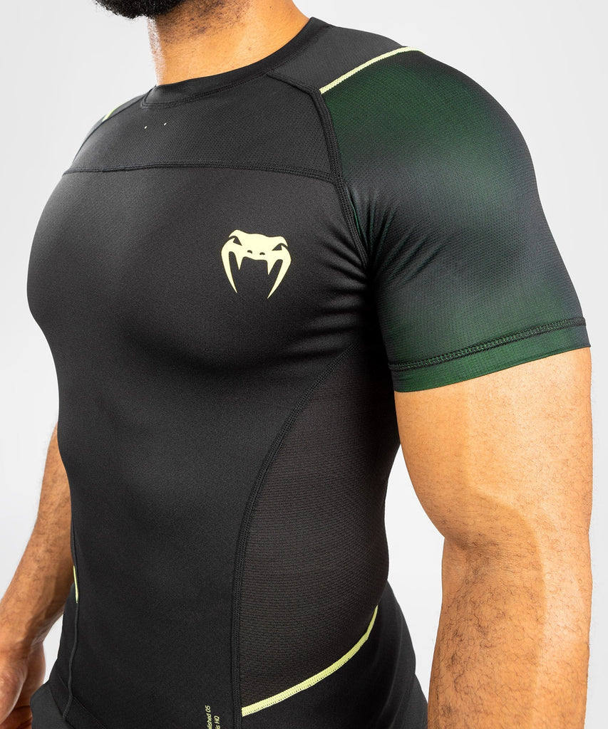 Venum Fusion 2.0 Men’s Rashguard - Short Sleeves - mmafightshop.ae