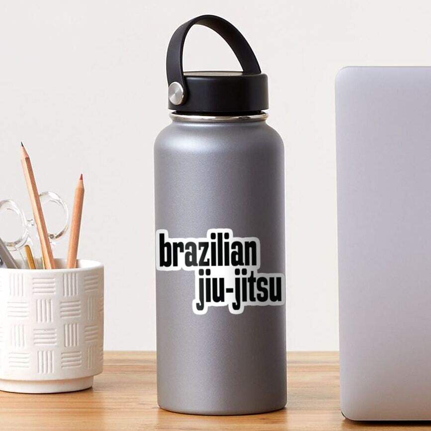 Brazlian Jiu-Jitsu BJJ MMA Sticker by ProjectX23 - Small (4.0" x 2.5") - mmafightshop.ae