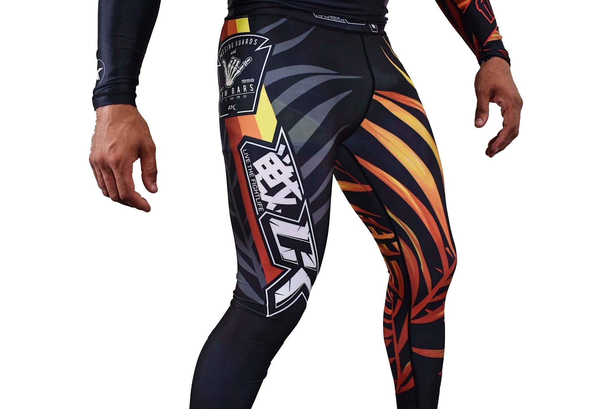 Contract Killer Dem Bones Fire Spats - mmafightshop.ae