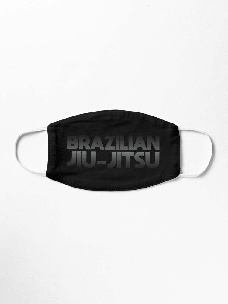 Dark Minimal Brazilian Jiu Jitsu BJJ Mask by Elhafdaoui - Regular - Adult - mmafightshop.ae