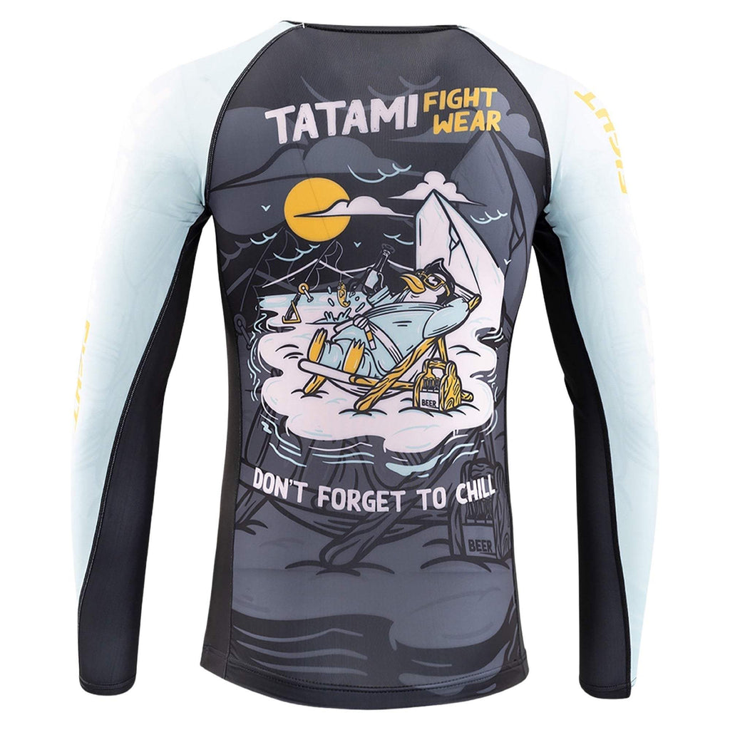 Don't Forget To Chill Eco Tech Recycled Rash Guard - mmafightshop.ae