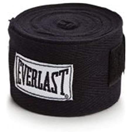 Everlast® HAND WRAPS -COTTON/POLY "LEVEL 1" | semi Elastic Hand Wraps Boxing, MMA, Muay Thai, and Other Martial Arts for Men and Women (Multiple Color Options) | Comfy Fit - mmafightshop.ae