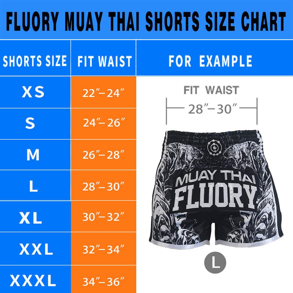 FLOURY MUAY THAI SHORTS - MTSF66 - mmafightshop.ae