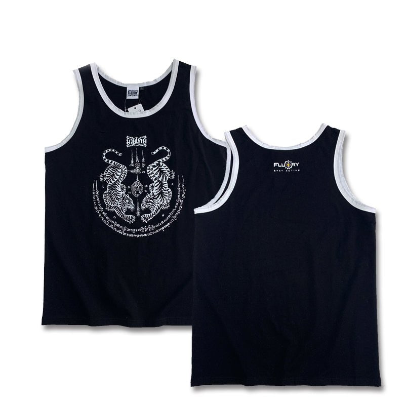 Fluory Men's Tank Top - TF19 - mmafightshop.ae