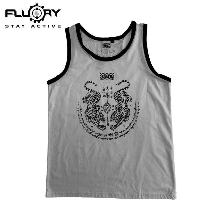 Fluory Men's Tank Top - TF19 - mmafightshop.ae