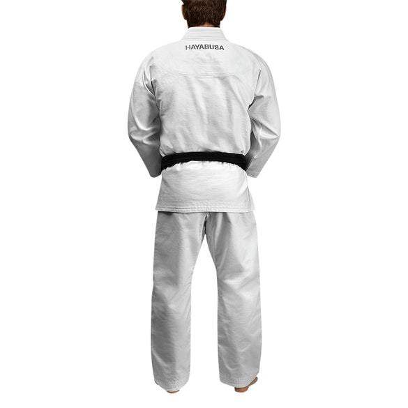 HAYABUSA® Ultra Lightweight Pearl Weave Jiu Jitsu Gi | Lightweight Gi | Many Sizes | Premium Cotton Blend | Gi for Men/ Women for Martial Arts Training and Fight - A0 A1 A2 A3 A4 A5| - mmafightshop.ae