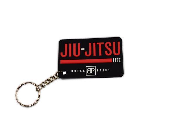 Jiu-Jitsu Life Rubber Keychain - mmafightshop.ae