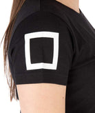 LADIES KATAKANA T-SHIRT BLACK - mmafightshop.ae