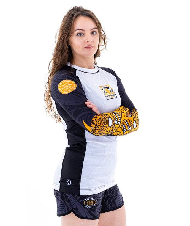 LADIES SERPENT ECO TECH RECYCLED RASH GUARD - mmafightshop.ae