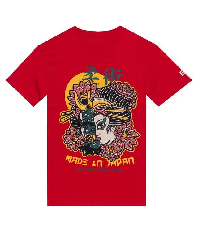 MADE IN JAPAN ORGANIC T-SHIRT - RED - mmafightshop.ae