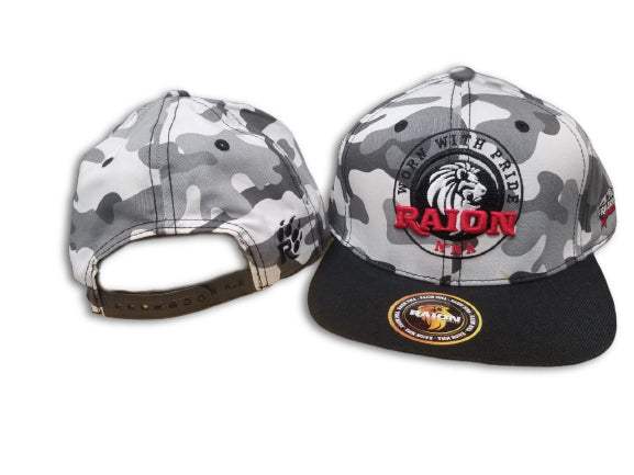 Raion Snap Back Urban Camo Cap | Designed in U.A.E | Adjustable Strap - mmafightshop.ae
