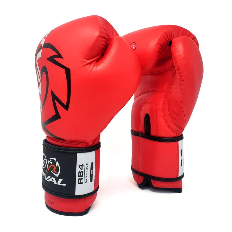 Rival RB4 Aero Bag Gloves |recreational and fitness boxing| synthetic PU outer shell - mmafightshop.ae