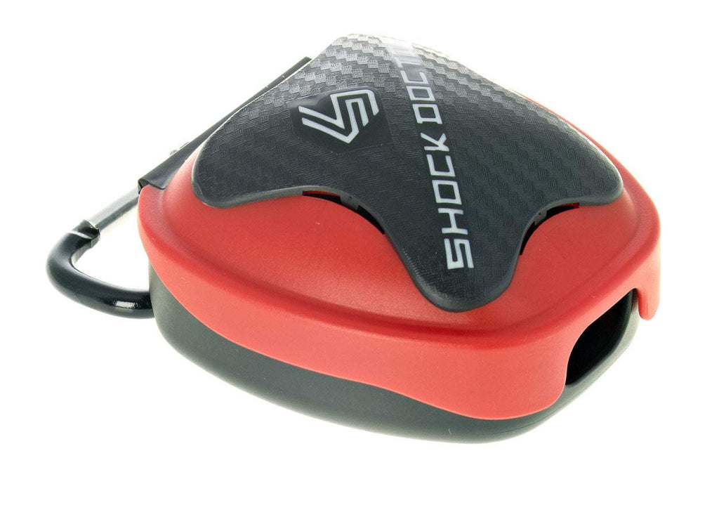 Shock Doctor 106 Mouthguard case Red - One size - mmafightshop.ae