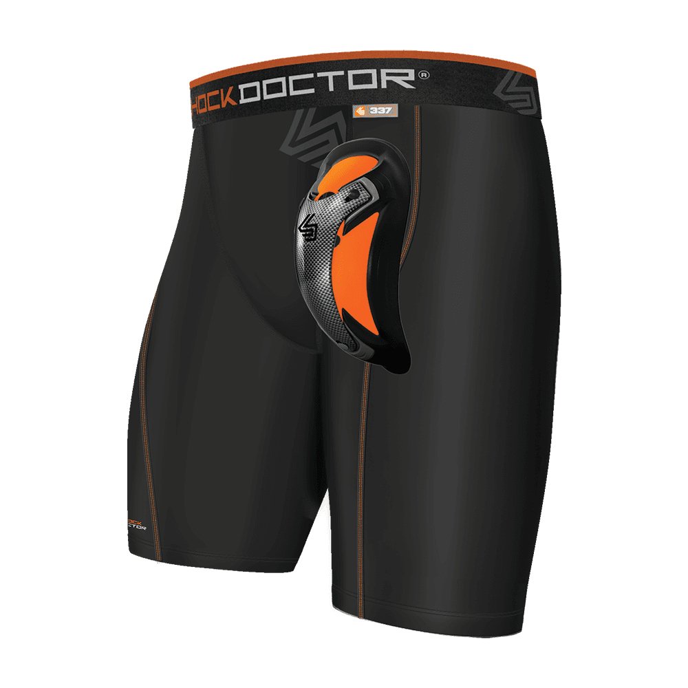 Shock Doctor 337 Ultra Pro Compression Short with Ultra Carbon Flex Cup - mmafightshop.ae