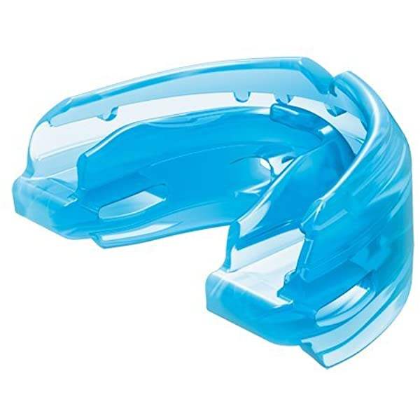 Shock Doctor Double Braces Strapless Mouthguard - Blue - mmafightshop.ae