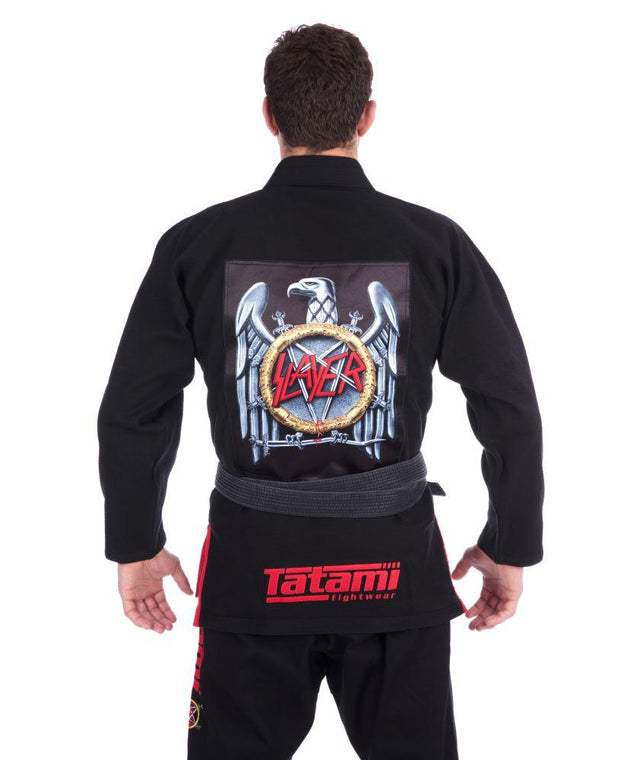 TATAMI® X SLAYER BATTLE® GI | Lightweight Gi | Many Sizes | Premium Cotton Blend | Gi for Men/ Women for Martial Arts Training and Fight - A0 A1 A2 A3 A4 A5| - mmafightshop.ae