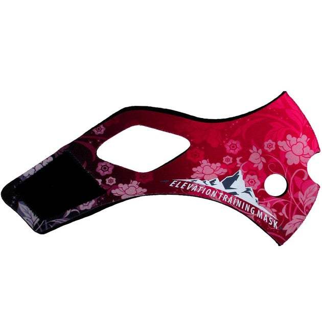 Training Mask 2.0 Dark Pink Floral Sleeve - mmafightshop.ae