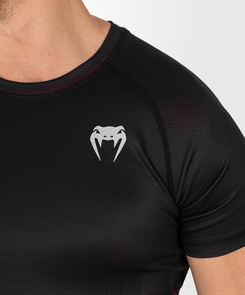 UFC® Venum® Performance Institute 2.0 Men’s Short- Sleeve Rashguard - mmafightshop.ae