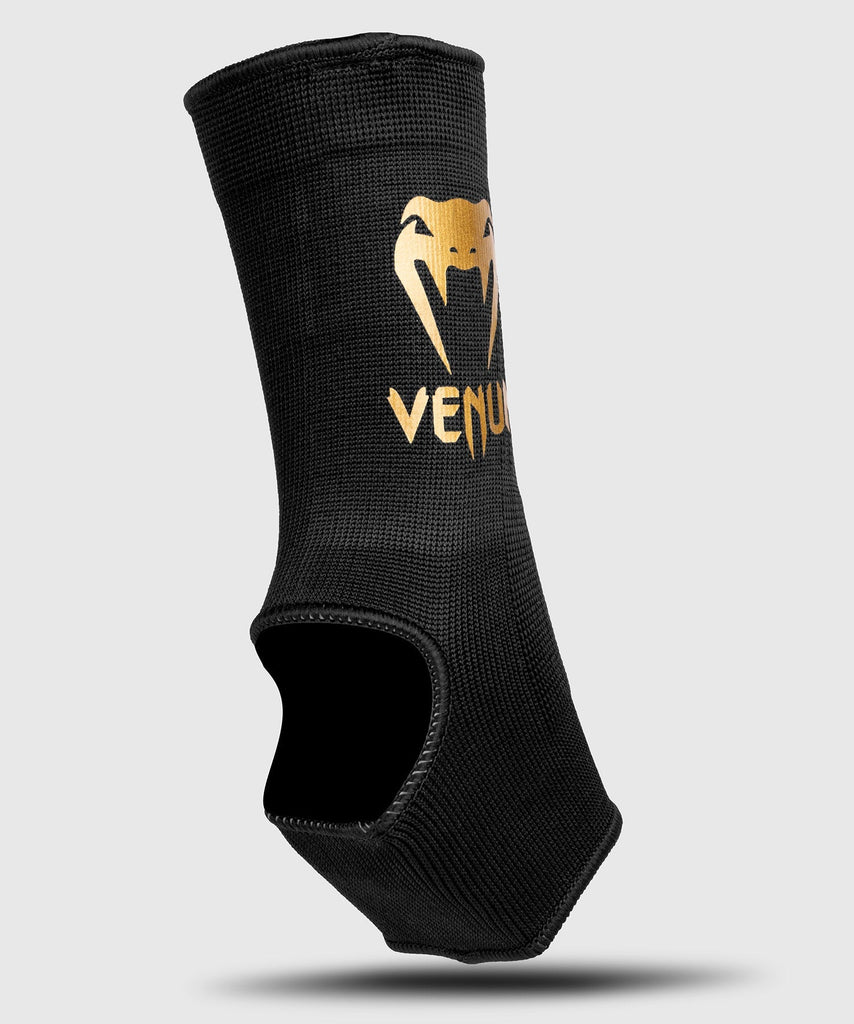 Venum® Kontact Ankle Support Guard - Black/Gold - mmafightshop.ae